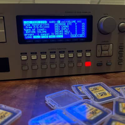 Akai CD3000XL MIDI Stereo Digital Sampler w 32MB RAM, ZuluSCSI