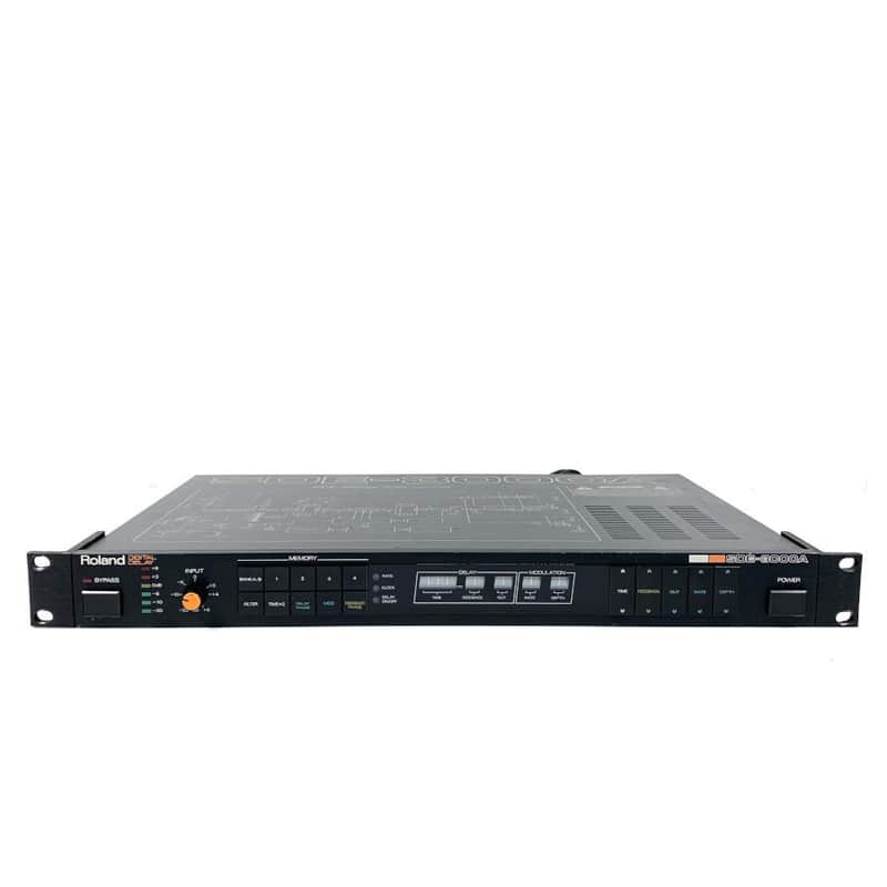 Roland SDE-3000A Digital Delay 1983 - 1994 - Black TGHM image 1