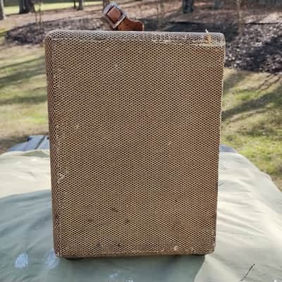 Vintage 1939-1040 Gibson Kalamazoo KEH Amp - Tweed w/ Stripes - Rare image 5