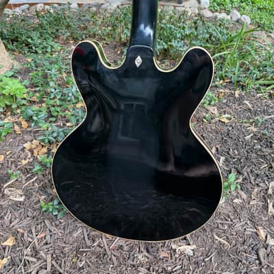 1982 Gibson ES-335 Dot - Ebony - SUPER CLEAN - collector grade with hang tags image 6