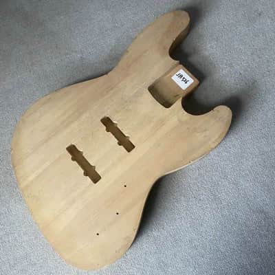 Basswood Unfinished 4 String Jazz Bass Style Body image 1