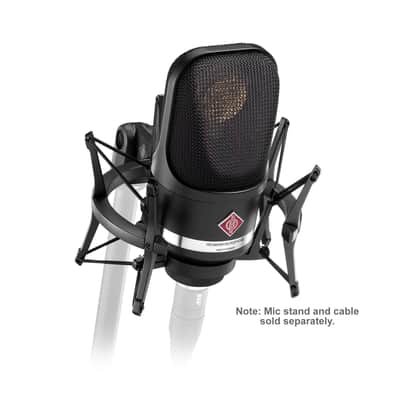 Neumann TLM107-STUDIOSET Large Diaphragm Condenser Microphone with EA4 Mount - Black image 2