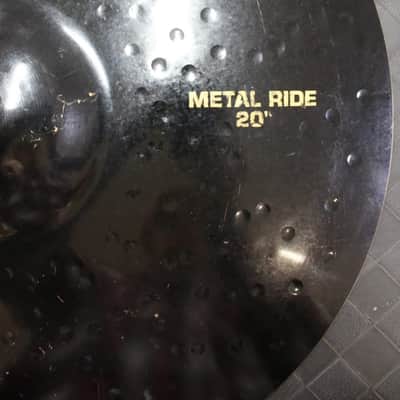 Paiste Alpha Slipknot edition 20" Black Metal Ride Cymbal image 4