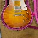 Excellent! 2016 1959 Reissue Gibson Custom Shop R9 Les Paul Standard In Iced Tea