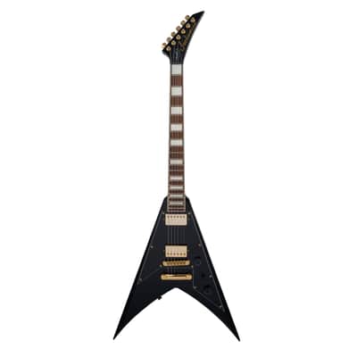 Jackson X Series Signature Scott Ian King V KVXT Gloss Black - Electric Guitar image 1