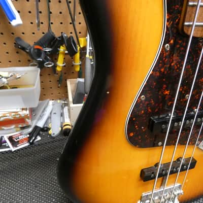 Fender '62 Jazz Bass Stack Knob American Reissue 1995 - Sunburst - 2 1/2 tone image 9