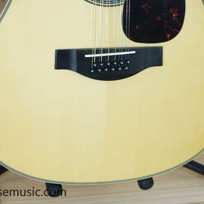 Immagine Yamaha LL16-12HB ARE 12-String Jumbo Acoustic-Electric - Natural - 7