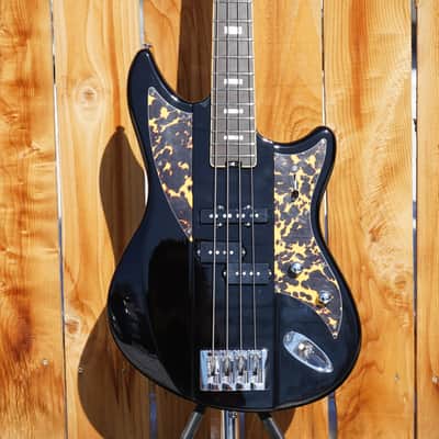 Schecter Diamond Series Prototype Spitfire Gloss Black w/ USA Pickups 4-String Bass image 2