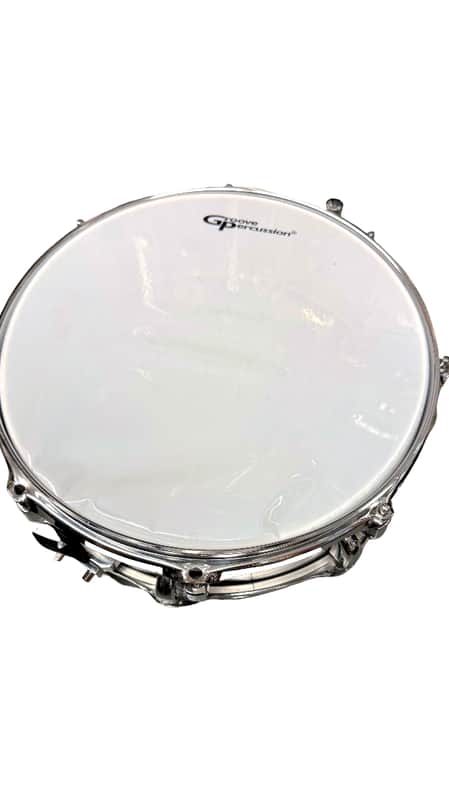 Groove Percussion 13 x 4 Chrome Snare Drum (Used) image 1