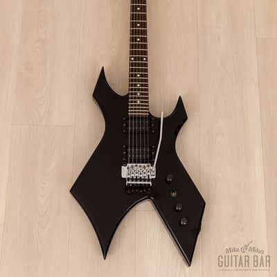 1989 BC Rich Warlock NJ Series Black w/ Floyd Rose, Japan image 2