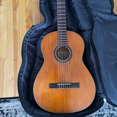 Acoustic Classical Guitar Yamaha G-80 Natural Japan Made Nippon Gakki image 1