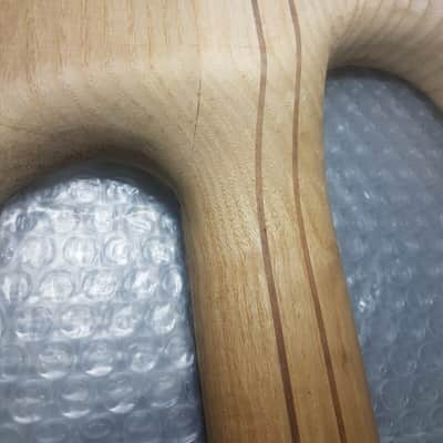 80's NECK THROUGH SWAMP ASH BODY DESIGN STR*T - made in GERMANY image 9
