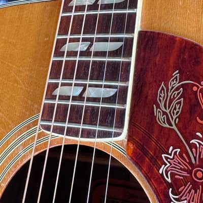 1970 Yamaha FG-300 Nippon Gakki Red Label Natural Original Case🔥 image 11