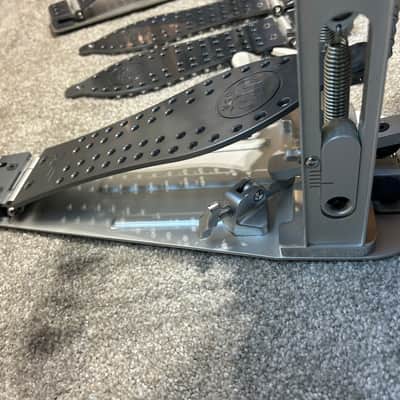 DW DWCPMCD2XF Machined Chain Drive Double Bass Drum Pedal with Extended Footboard & Shortboard image 5