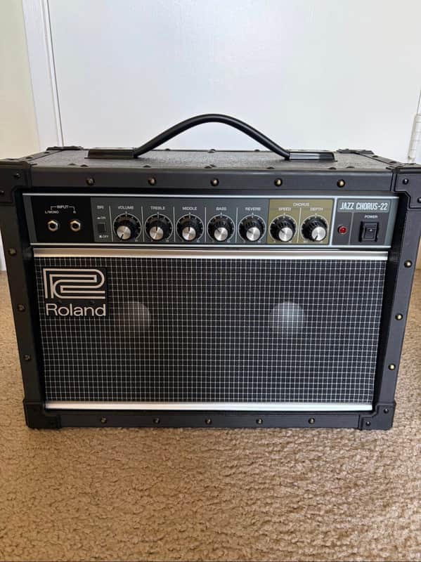 Roland JC-22 Jazz Chorus 2-Channel 30-Watt 2x6.5" Guitar Combo 2016 - Present - Black