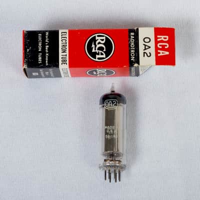 Vintage RCA 0A2 Voltage Regulator Tube – USA Made – Tested Good image 1