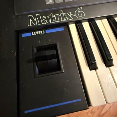 Oberheim Matrix 6 61-Key 6-Voice Synthesizer 1985 - Black image 5