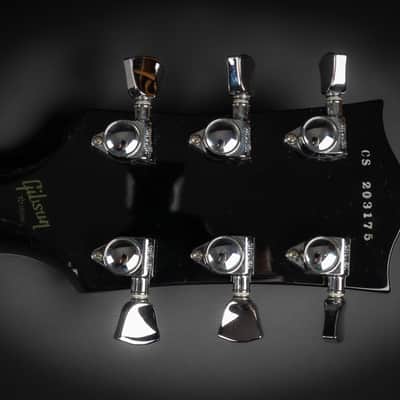 2012 Gibson Custom Shop Les Paul Custom with Chrome Hardware - Ebony | USA Black Beauty Open Coil 490R 498T Humbucker Pickups Long Neck Tenon | CoA OHSC image 17