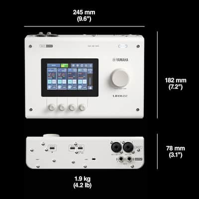 Yamaha URX22 4x2 USB-C Audio Interface (White) image 4