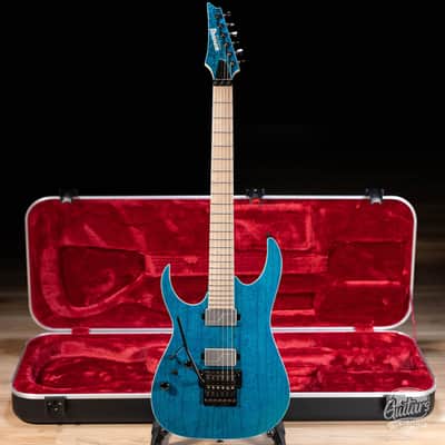 Ibanez RG5120ML Prestige HH Left-Handed Guitar w/ Case – Frozen Ocean image 1