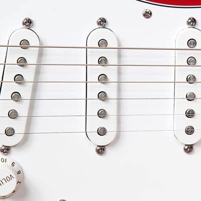 FENDER STRATOCASTER JUNIOR Super Rare! 2004 Strat Jr in Torino Red 44646 image 8