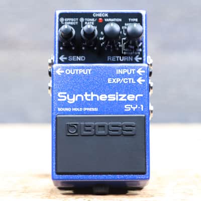 Boss SY-1 Synthesizer Authentic BOSS Polyphonic Guitar Synthesizer Effect Pedal image 1