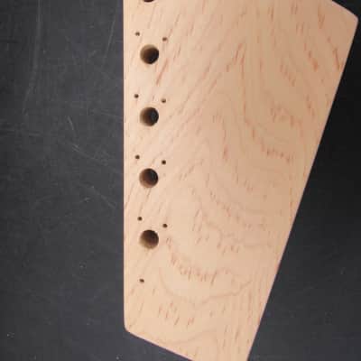 Unbranded Paddle Style 21 Fret, Right Hand, Rock Maple / Rosewood Electric Guitar Neck image 5