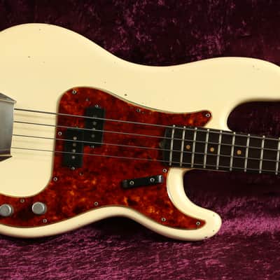 Fender Precision Bass 1963 - Olympic White image 7