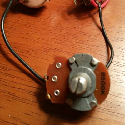 Epiphone Hot Output 650R/700T Humbucker Open Coil Pickups w/ Pots and Switch image 4