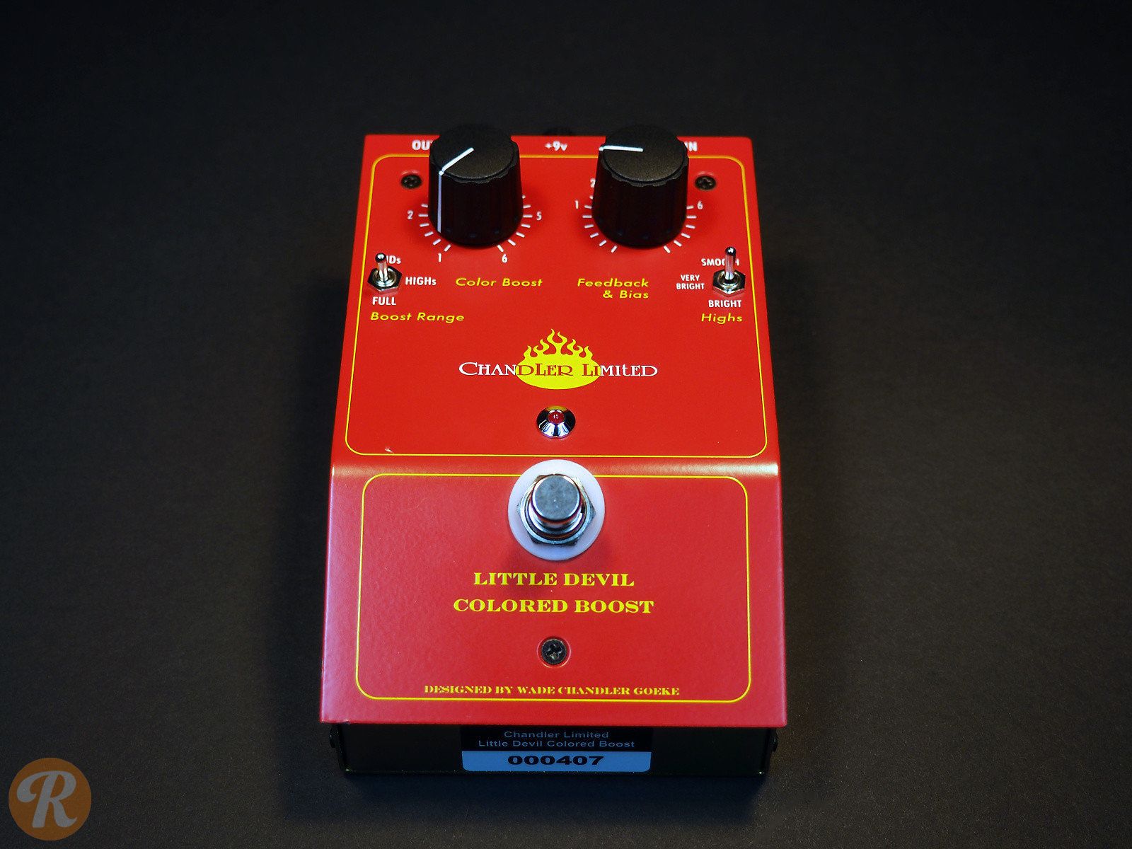 Chandler Limited Little Devil Colored Boost Pedal | Reverb