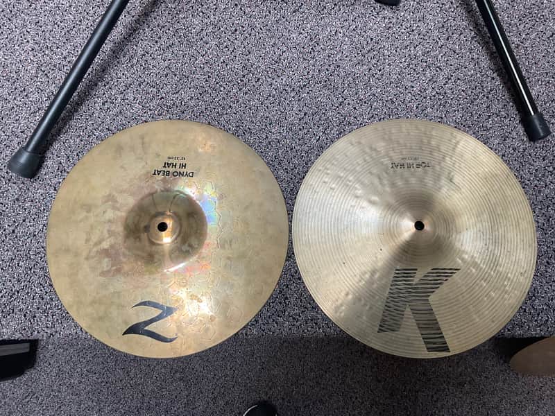Zildjian 13" K/Z Special Hi-Hat Cymbals (Pair) 1987 - Present - Traditional image 1