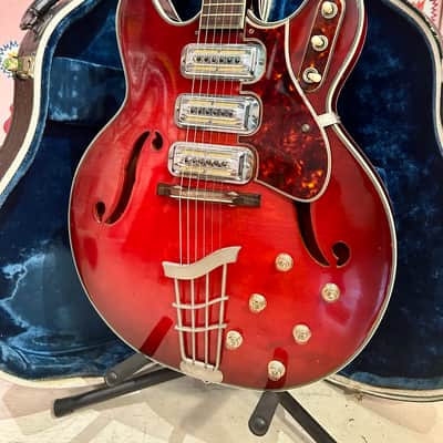 1960s Harmony H77 - w/ Original Hard Shell Case image 1