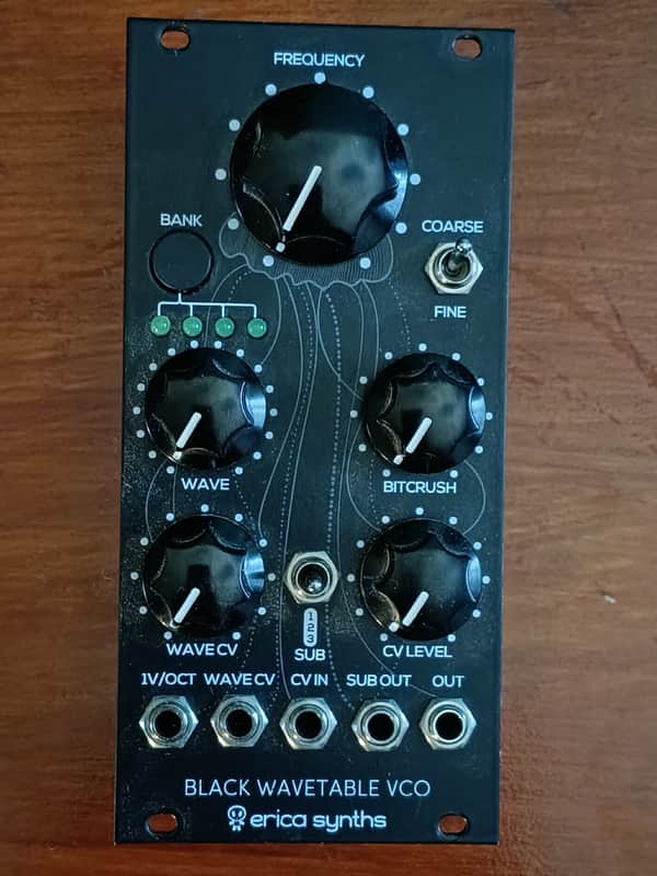 Erica Synths Black Wavetable VCO