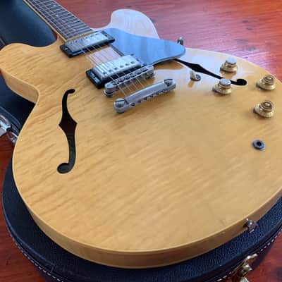 Gibson 335 Dot Reissue 1983 Custom Shop- Stunning Blonde Flame near mint image 13