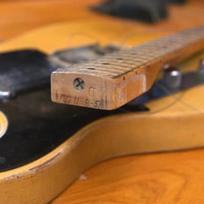 Left handed Lefty LH Fender Telecaster 1951 Butterscotch-The First One EVER Made WATCH THE VIDEO image 25