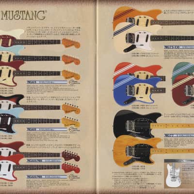 Fender Made in Japan MG69/MH Mustang Electric Guitar - Candy Apple Red (2010-2011) image 16