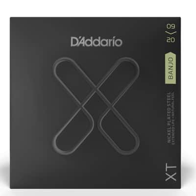 D'Addario XT09/20 Stainless Steel Custom Light Banjo Strings .090-.020w XTJ0920 image 1