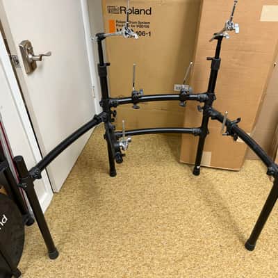 Roland MDS-9V V-Drum Rack Fully Loaded, 2 Cymbal Arms, 4 Pad Mounts - 091426 image 6