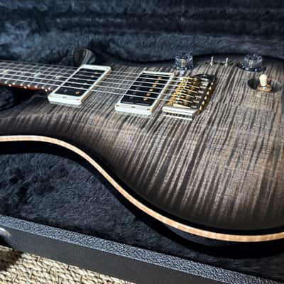PRS Custom 24 35th Anniversary Charcoal Burst 10 Top Pattern Thin Neck Guitar image 4