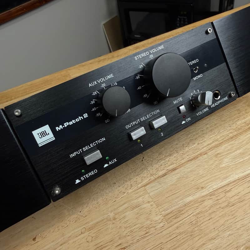 JBL M-Patch 2 Stereo Monitor Controller Bild 1