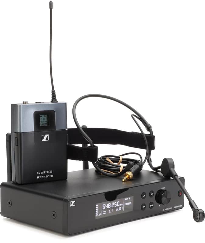Sennheiser XSW 2-ME3 Wireless Headset Set, A Band image 1