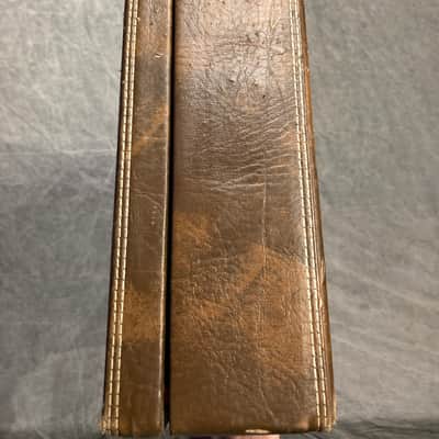 Hagstrom Guitar hard case 1970’s - Brown faux leather image 12