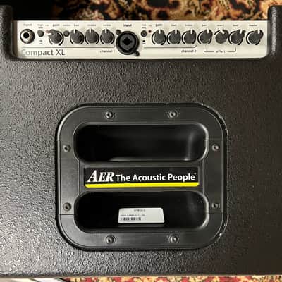 AER Compact XL 2-Channel 200-Watt Acoustic Guitar Combo (W/ Carrying Case and Manuals)) image 3