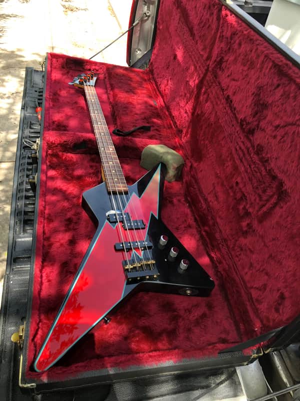 1984 Charvel Shazam Lightning Bolt Star Bass, San Dimas Era USA MADE ORIGINAL image 1