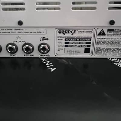 Orange Rocker 15 head and Orange PPC 112 Speaker Cabinet image 4
