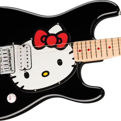 Fender Squier Hello Kitty Stratocaster 2025 - Black - MINT image 1
