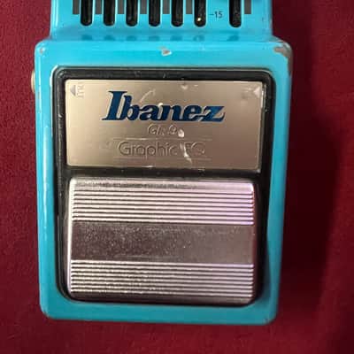 Ibanez GE9 Graphic EQ 1980s - Blue image 1