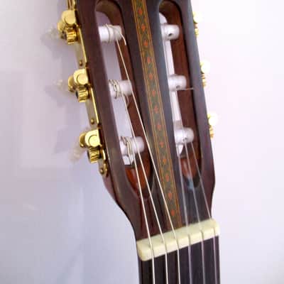 rare Antonarra  luthier Nagoya Suzuki  Japan  vintage classical guitar  70s  Spruce top rosewood image 6