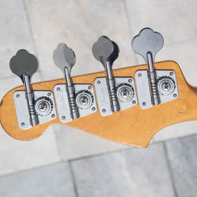 Classic 1983 Fender Jazz Bass 3-Bolt with Ash Body & Bound Maple Fretboard - Sienna Burst Finish - Made in the USA - Vintage Dimarzio PU's! - Pro Set Up w Perfect Frets/Action/Intonation! image 6