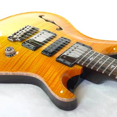 LIKE NEW Paul Reed Smith PRS 2022 Private Stock Limited Edition 1 of 85 Special Semi-Hollow 22 Citrus Glow image 11